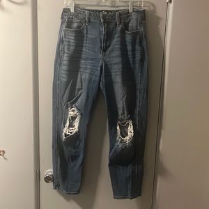 Hollister ultra high rise mom jeans